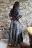 Nonni Gingham Darling Dress Black